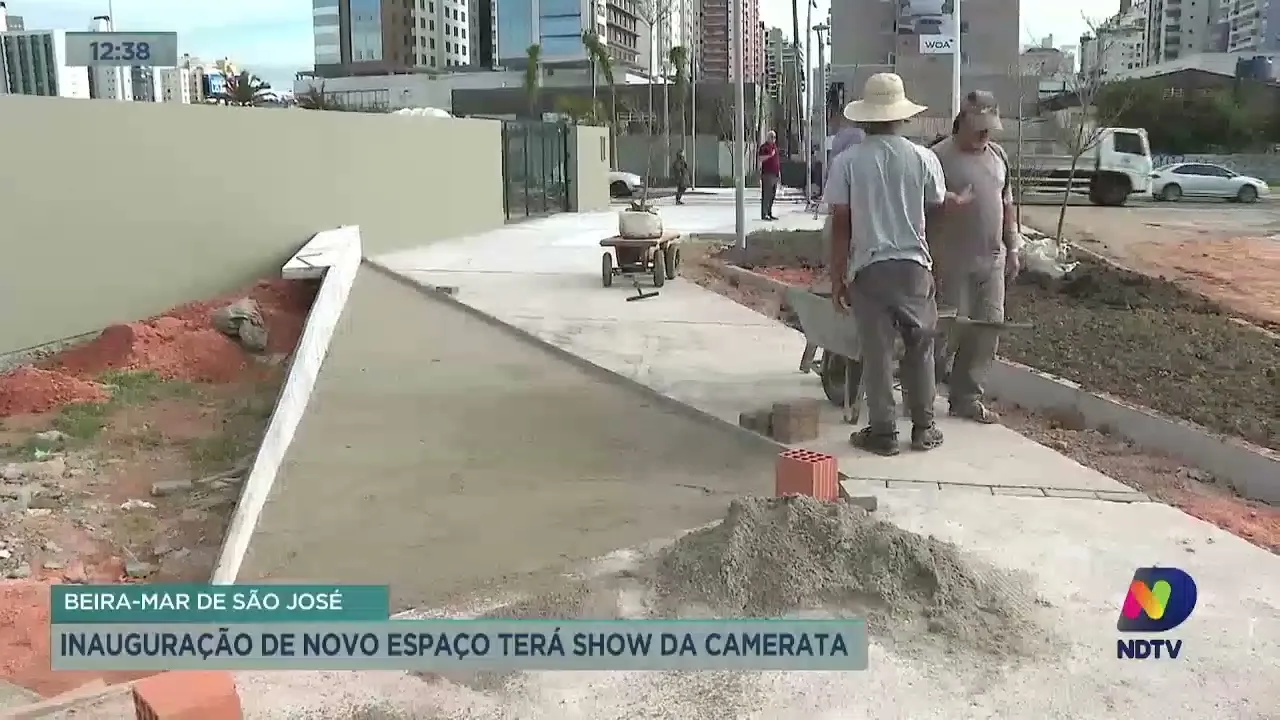 Inauguração de novo espaço da Beira-Mar de São José terá show da Camerata Florianópolis