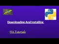 Download And Installing of Python And PyCharm