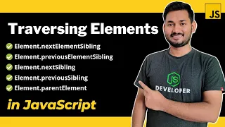 Access Parent Sibling Children Elements using JavaScript The Complete JavaScript Course Ep 56