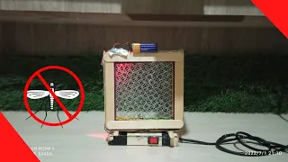 كيفية صنع قاتل الناموس الكهربائي من أدوات بسيطة How To Make An Electric Mosquito Killer From Simple 