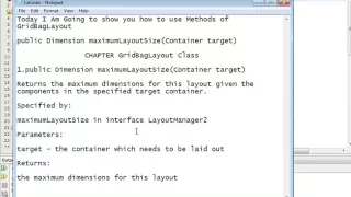 Java Programming Tutorial - GridBagLayout-11