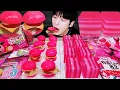 Download Lagu ASMR MUKBANG | GALAXY HONEY JELLY CANDY RECIPE Desserts (PINK Food, Noodles Jelly, Ice cream)