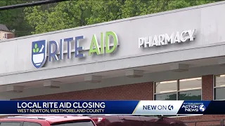 Rite Aid closing in West Newton Pennsylvania