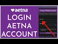 Aetna Login How to Sign in to Aetna Member Account aetna com