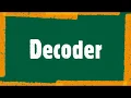 Week 13 Lec 1 part 1 Decoder Boolean Function Implementaion using Decoders