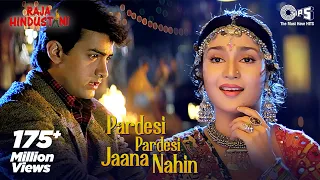 pardesi pardesi jana nahi raja hindustani aamir karisma pratibha udit alka 90s hindi songs