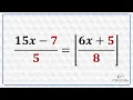 Solve for x in the floor function equation