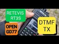 RT3S-OPENGD77 DTMF ANALOGUE