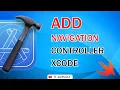 How to embed in Navigation Controller to View ontroller in Xcode it-guru kz