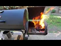 BBQ 101 - How to Build a Fire in your Offset Smoker Firebox and Temperature Management