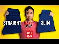 Which Uniqlo Selvedge Denim Fit Is Best Straight vs Slim Jean