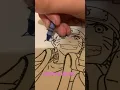 Printed coloring naruto
