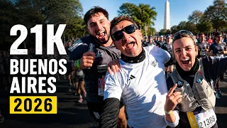 La emoción de los 21k: Mi experiencia en la Media Maratón de Buenos Aires 2026 | ft @FerBoTeVe