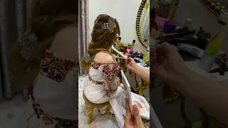 تسريحات شعر عروسة Shortvideo اكسبلور ترند عروس جزائرية تصديرة كراكو جزائري تسريحات Algeria 