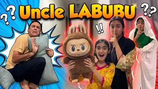 Uncle LABUBU 😱🧟‍♀️ || Kukkar In Truble 🫢 || Fun With Horror Film 🎥 