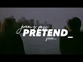 Jeremy Passion & Jesse Barrera - Pretend (lyric Video)