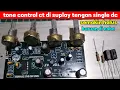 Download Lagu Cara memasang tone control CT di suplay dengan Single tegangan DC !! Untuk pemula