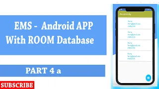 Android App With ROOM Database - Part 4 a Model class and Adapter Android Studio 2019