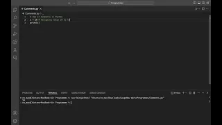 Python Comments Explained Single Multi-Line Comments Lec 6