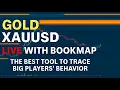 BOOKMAP LIVE GOLD FUTURES GC - XAUUSD Liquidity Heatmap
