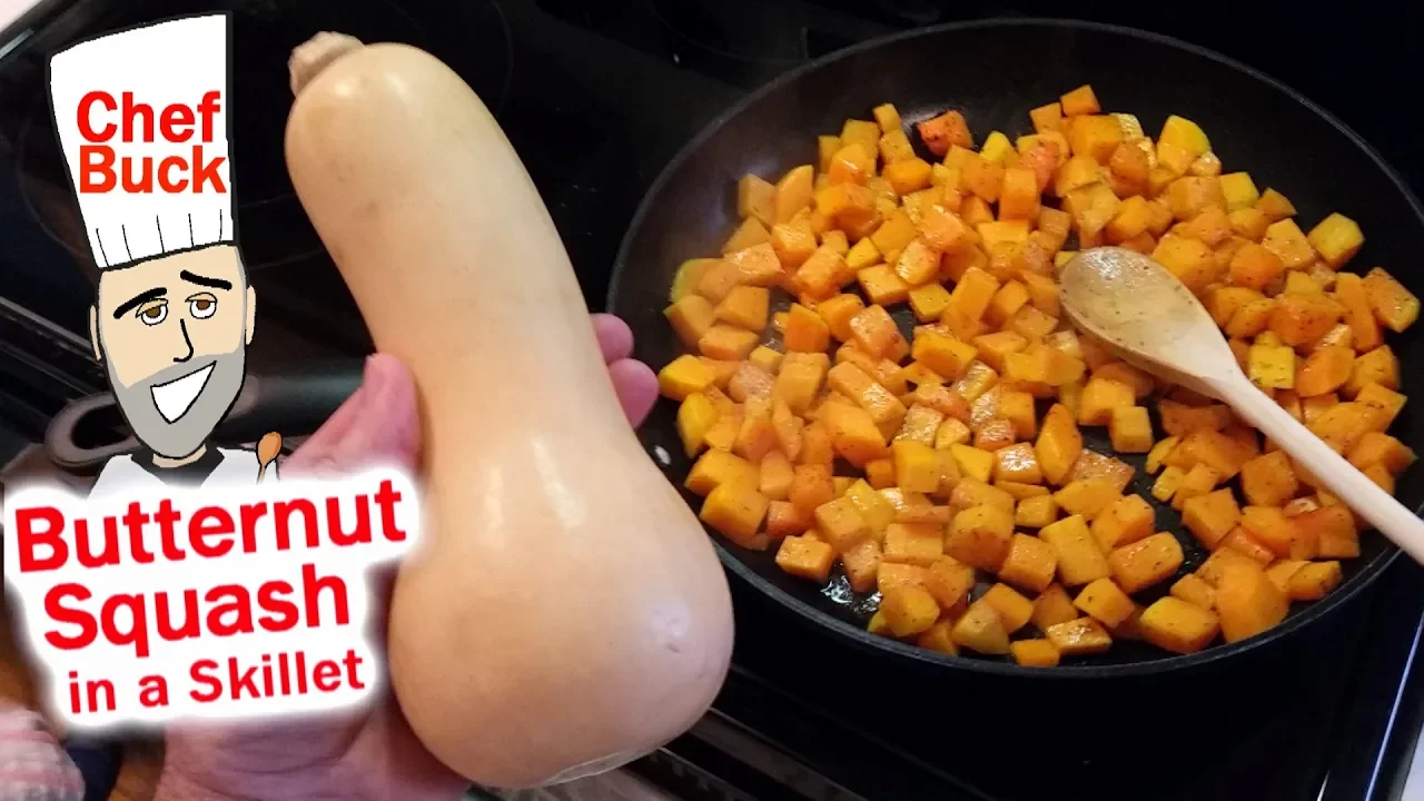 Butternut Squash in a Skillet quick and easy recipe
