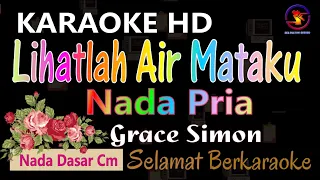 karaoke lihatlah air mataku grace simon ver epr nada pria cm hd quality 