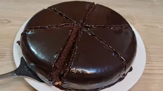 كيكة الشوكولاته المجنونه بدون بيض وبدون حليب او زبده 