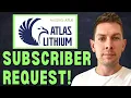 Lagu Latest Lithium Stock News | Top Lithium Stocks to Watch Today | Atlas Lithium | ATLX