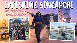 Traveling Singapore🇸🇬 with a Toddler | Little India & Universal Studios Day Trip-Part 1