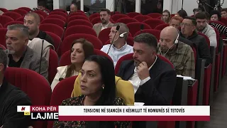 TENSIONE NË SEANCËN E KËSHILLIT TË KOMUNËS SË TETOVËS
