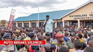 Finally Pres Ruto breaks silence after Kalonzo visited Gachagua at Wamunyoro!🔥