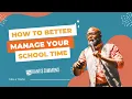 The ULTIMATE Time Management System for Students Copy This Blueprint