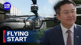 XPENG displays flying car in Melbourne 9 News Australia