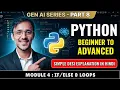 Python Beginner to Advanced 2026 If-Else Loops Complete GEN AI Series Simple English