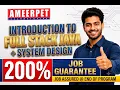 Java Full Stack and System Design Introduction Ameerpet Technologies By Srinivas Java Training