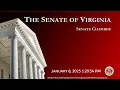 Senate of Virginia Senate Chamber on 2025-01-08
