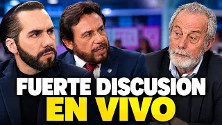 FUERTE DISCUSIÓN🤯 Periodista Uruguayo ATACA a Bukele y recibe una PALIZA