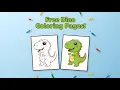 Best Dinosaur Coloring Pages Website 100 Free Printable Sheets