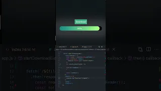 Download Progress Bar in JavaScript