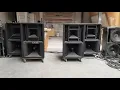 Download Lagu EAW Eastern Acoustic Works KF-850EF tops with SB-850 sub Carver power Amps