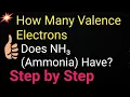 How Many Valence Electrons Does NH3 Ammonia Have How many valence electrons are in a ammonia NH3