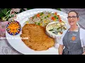 El Truco para Milanesas Empanizadas Extra Crujientes y Salsita de Chiles con Crema