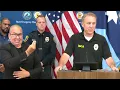 Officials to provide update on search for suspect