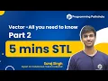 Vector in C STL Part Iterators begin end rbegin rend STL for Beginners