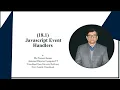 Javascript Event Handlers Part-1