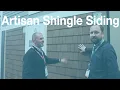 James Hardie Artisan Shingle Siding Product Showcase Dave Cooper Live