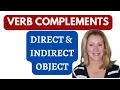 Direct and Indirect Objects English Grammar Syntax