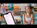 the ultimate summer bucket list 50 things to do in the summer