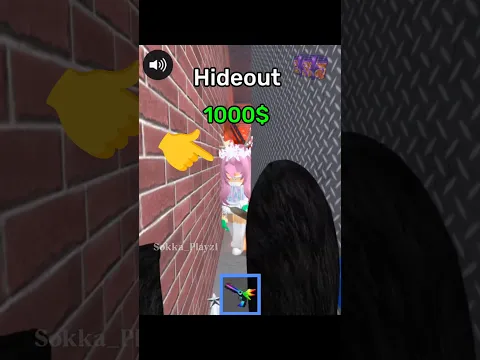1$ Vs 1000$ Hideout in Mm2!! πβοΈ #mm2 #murdermystery2