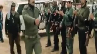 الشهيد ياسر عرفات برفقة الشهيد ابراهيم الشلالدة أبو المجد 